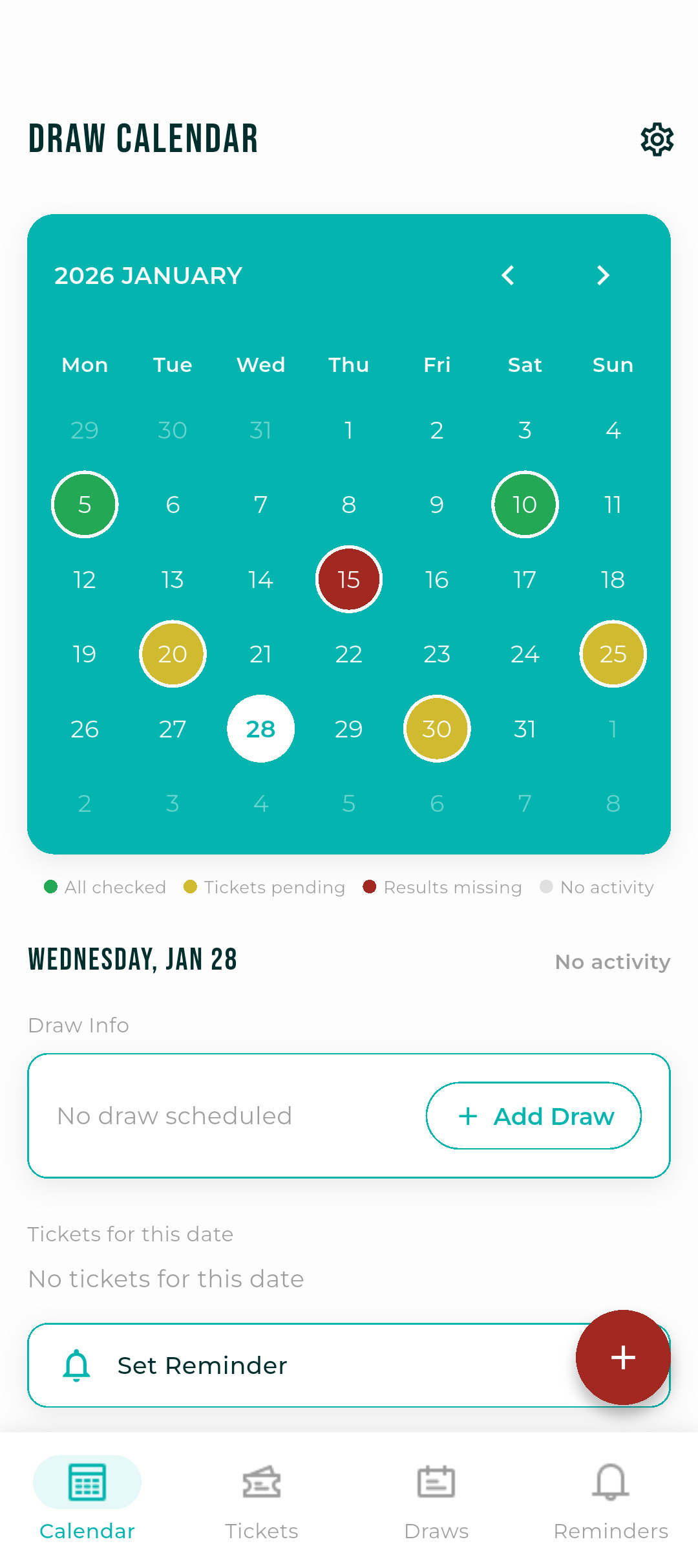 Calendar View